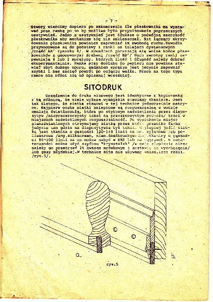 Instrukcja dla podziemnnych drukarzy