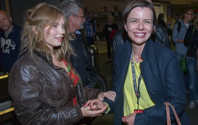 Agata Trzebuchowska i Agata Kulesza 