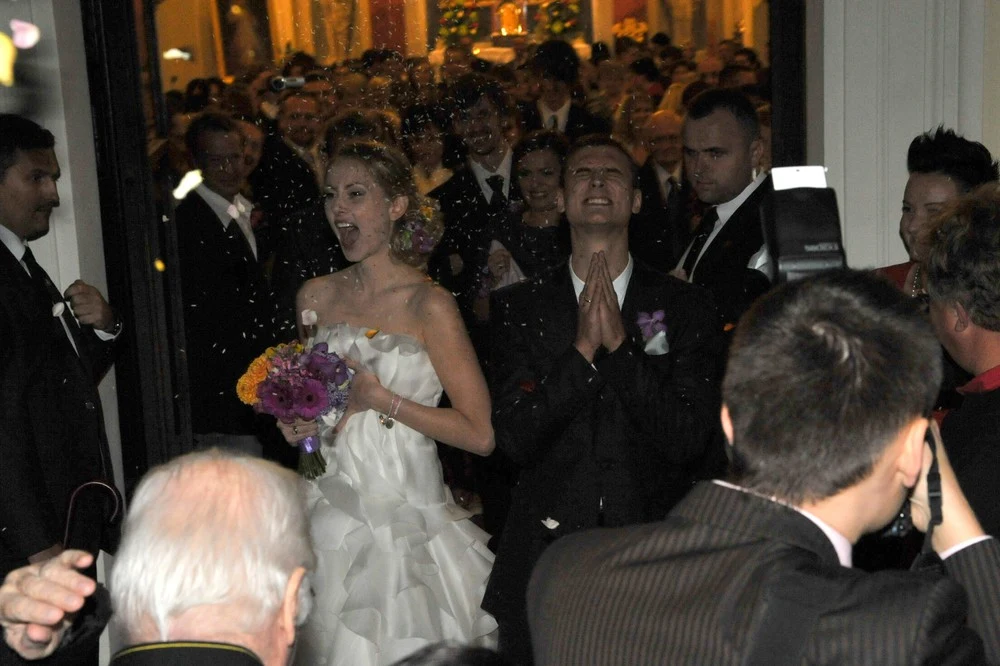 Ślub Damięckiego z Krogulską