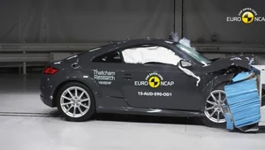 Nowe Audi TT otrzymało 4 gwiazdki w teście zderzeniowym. Tylko czy słusznie?