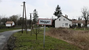 Węgierska wioska Megyer