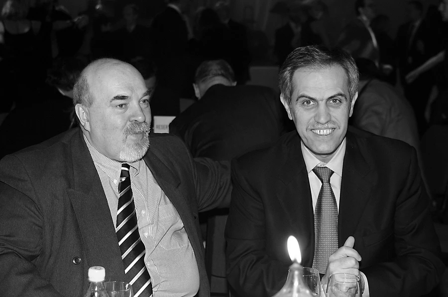 Adam Halber i Zygmunt Solorz Adam Halber i Zygmunt Solorz