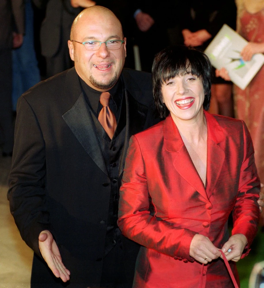 Hanna Śleszyńska z Piotrkiem Gąsowskim 