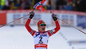 Therese Johaug triumfuje