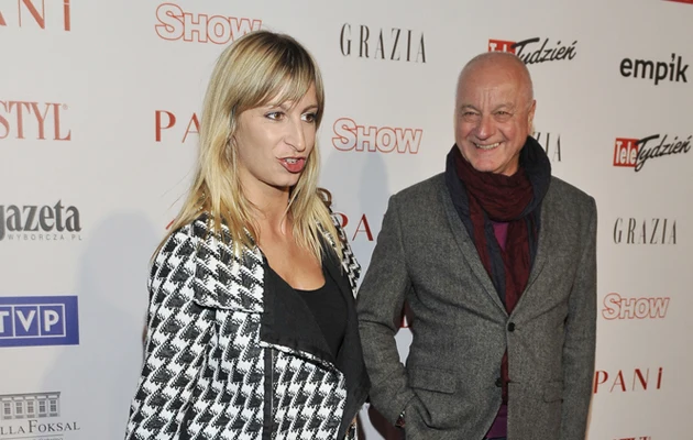 Magda Schejbal ze swoim znanym tatą Jerzym Magda Schejbal ze swoim znanym tatą Jerzym