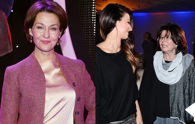 Anna Popek i mama Lewandowskiej Anna Popek i mama Lewandowskiej