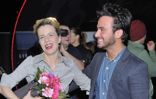 Agata Kulesza i Stefano Terrazzino Agata Kulesza i Stefano Terrazzino