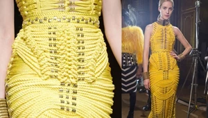 Balmain: Historia żółtej sukienki