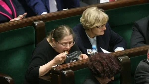 Krystyna Pawłowicz i, słynna już, sałatka