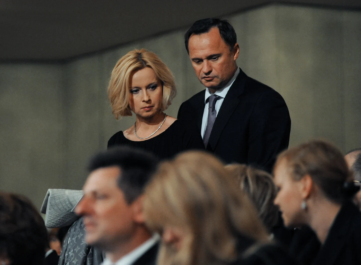 Pieńkowska z mężem Pieńkowska z mężem