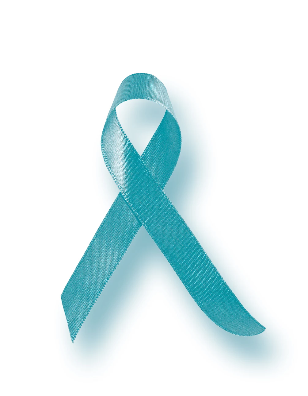 Turkusowa wstążka - symbol akcji Turkusowa wstążka - symbol akcji