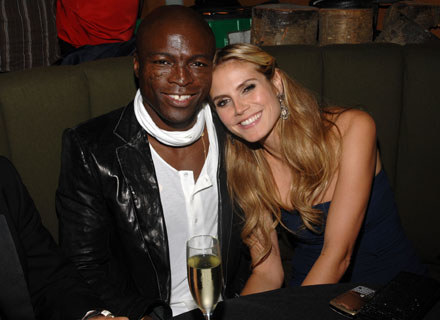 Seal i Heidi Klum fot. Rob Loud