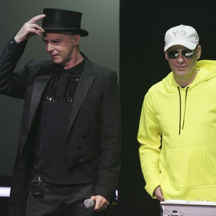 Neil Tennant i Chris Lowe (Pet Shop Boys) fot. Sandra Mu