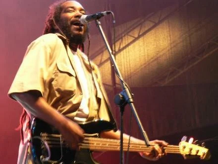 Darryl Jenifer (Bad Brains) w Jarocinie Darryl Jenifer (Bad Brains) w Jarocinie