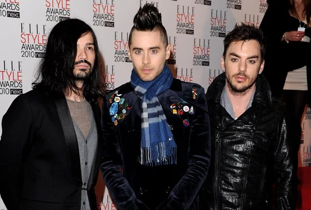 30 Seconds To Mars w aktualnym składzie. Od lewej: Tomo, Jared i Shannon - fot. Gareth Cattermole 30 Seconds To Mars w aktualnym składzie. Od lewej: Tomo, Jared i Shannon - fot. Gareth Cattermole
