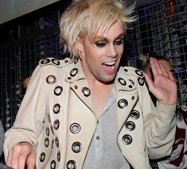 Justin Tranter, frontman Semi Precious Weapons - fot. Ethan Miller