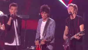 Ronnie Wood na scenie z One Direction!