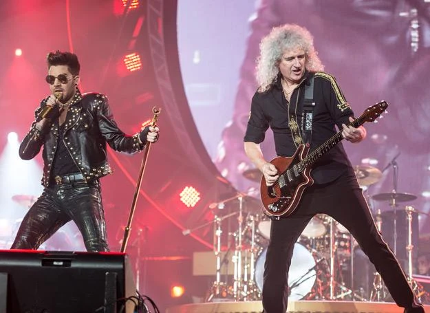 Adam Lambert i Brian May (Queen) Adam Lambert i Brian May (Queen)