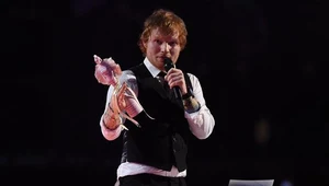 Ed Sheeran triumfował na gali Brit Awards - fot. Gareth Cattermole