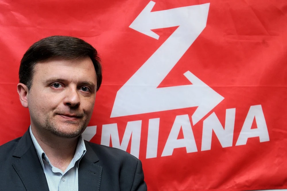 Mateusz Piskorski - lider partii Zmiana Mateusz Piskorski - lider partii Zmiana