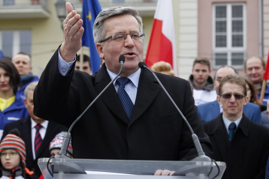 Prezydent Bronisław Komorowski