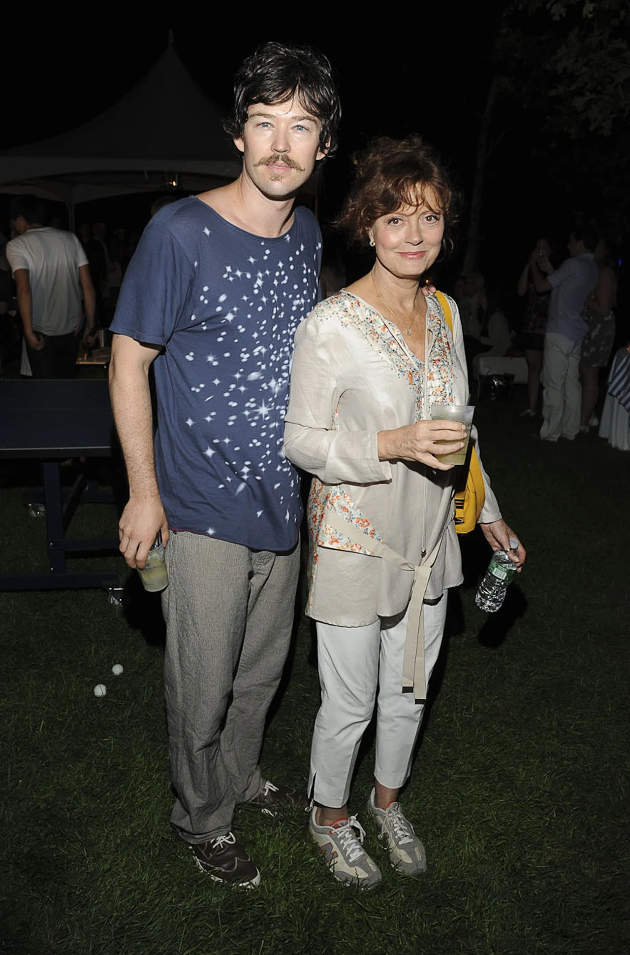 Susan Sarandon z partnerem Susan Sarandon z partnerem