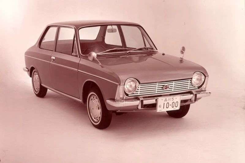 Subaru 1000, pierwszy model z silnikiem boxer