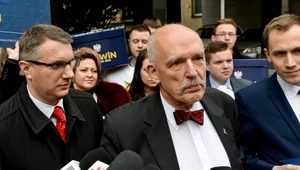 Przemysław Wipler, Janusz Korwin-Mikke i Konrad Berkowicz