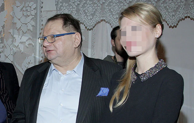 Ryszard Kalisz z żoną