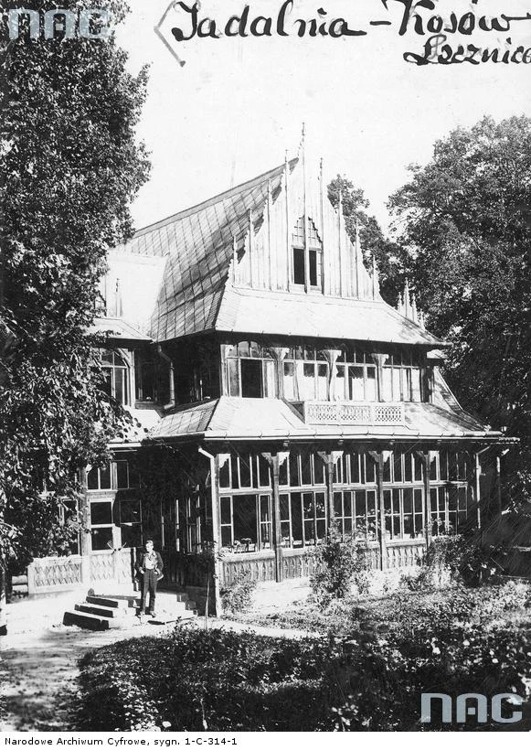 Kosów (Kosów Huculski) - lecznica doktora Apolinarego Tarnawskiego, 1927