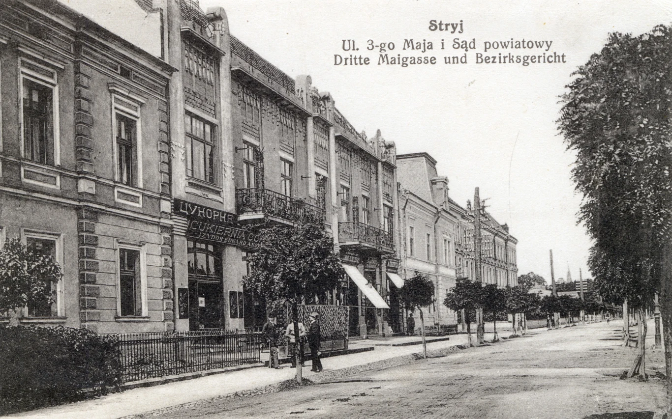 Stryj, sąd powiatowy przy ulicy 3 Maja
