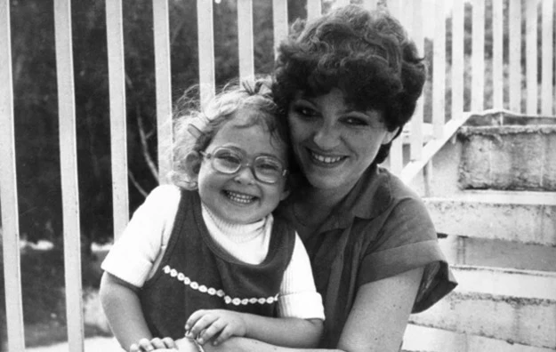 Anna Jantar z córką Natalia Anna Jantar z córką Natalia