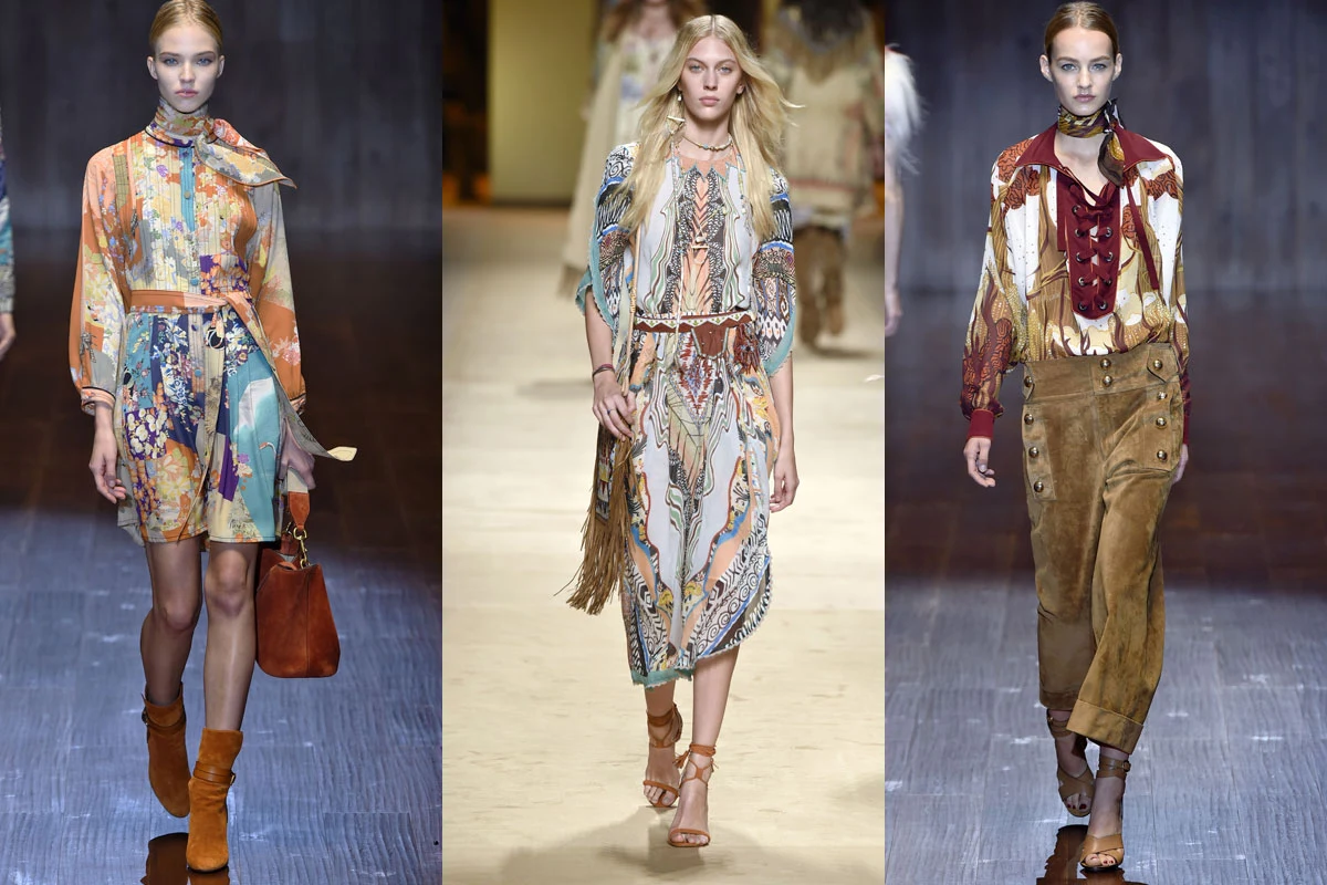 Pokazy Gucci/Etro/Gucci Pokazy Gucci/Etro/Gucci