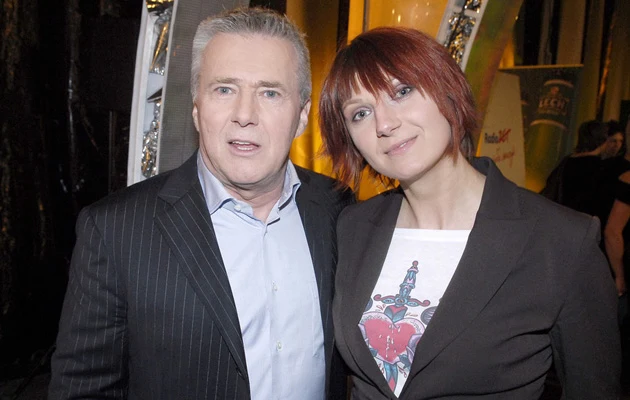 Włodzimierz Matuszak z córką Włodzimierz Matuszak z córką