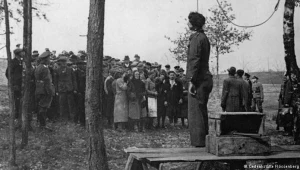 Egzekucja Juliana Majki. Zamordowano go za romans z Niemką