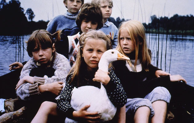 Monika Sapilak w filmie "Klementyna i Klemens - gęsi z Doliny Młynów"