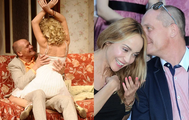 Piotr Zelt nie widzi świata poza Katarzyną. W teatrze też radzi sobie świetnie!