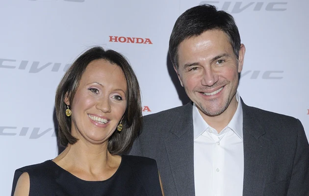 Anna Nowak-Ibisz z byłym mężem