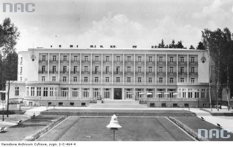Zdrojowisko Morszyn - gmach Domu Zdrojowego, 1938