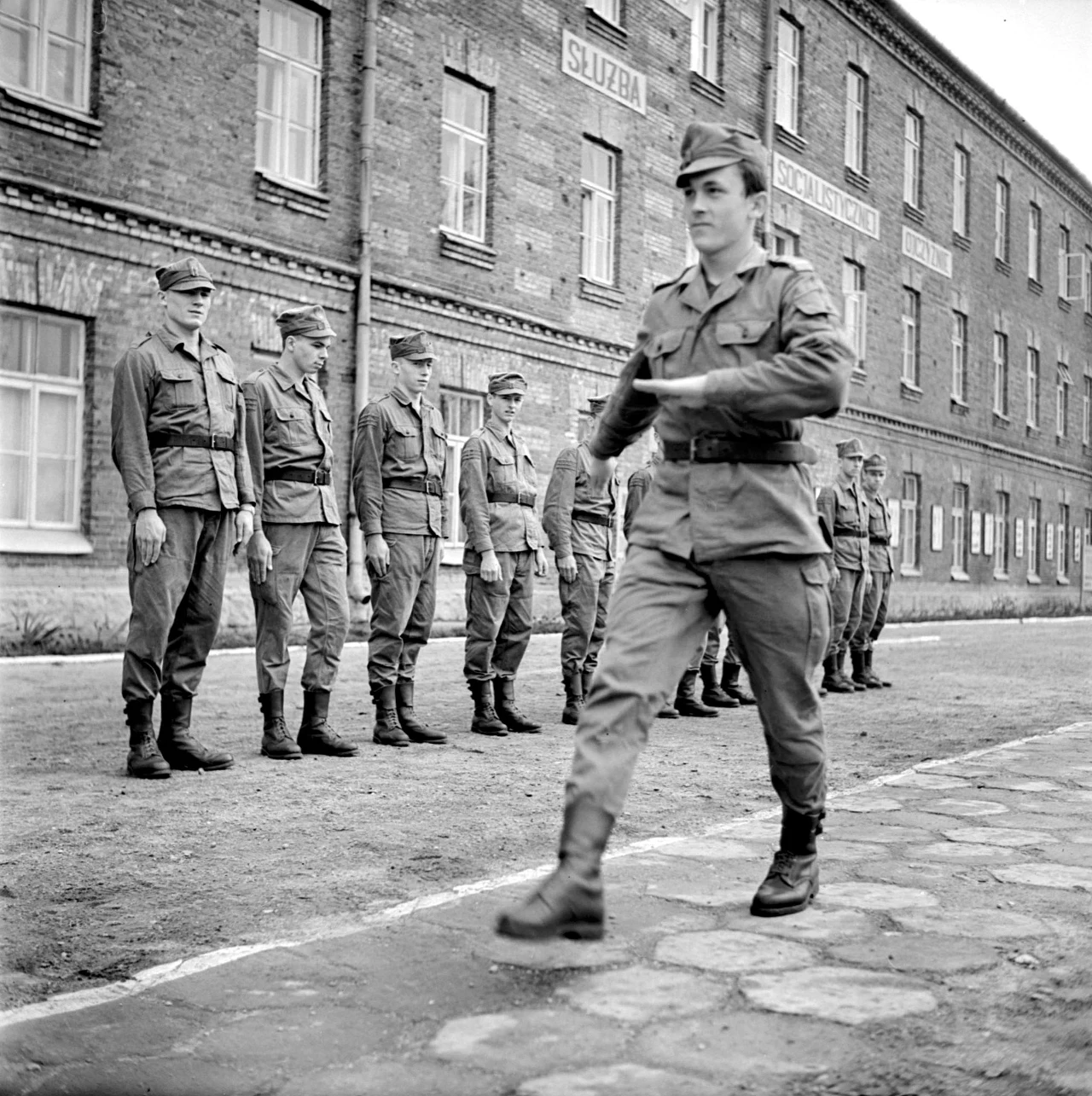 Przasnysz, 1973 r. Jednostka wojskowa - poborowi