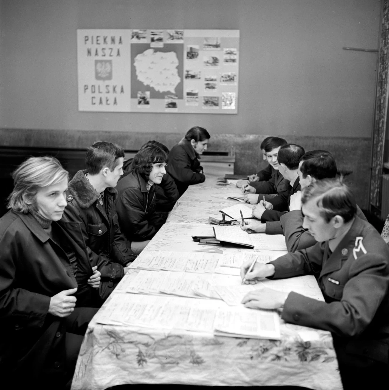 Przasnysz, 1973 r. Jednostka wojskowa - poborowi