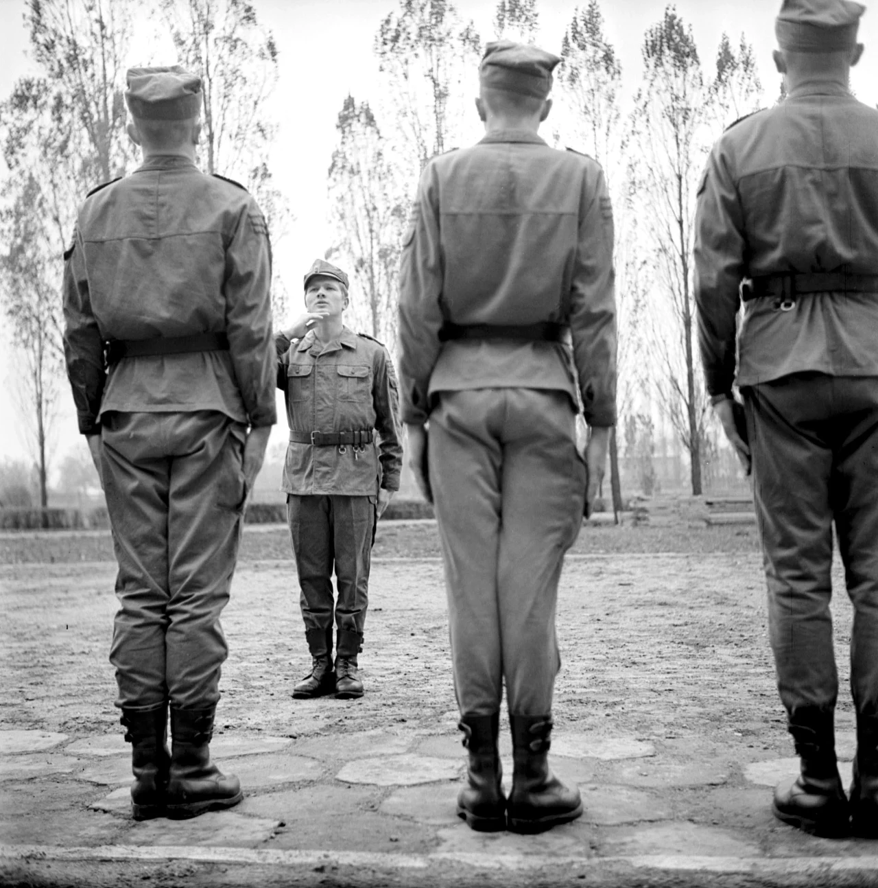 Przasnysz, 1973 r. Jednostka wojskowa - poborowi
