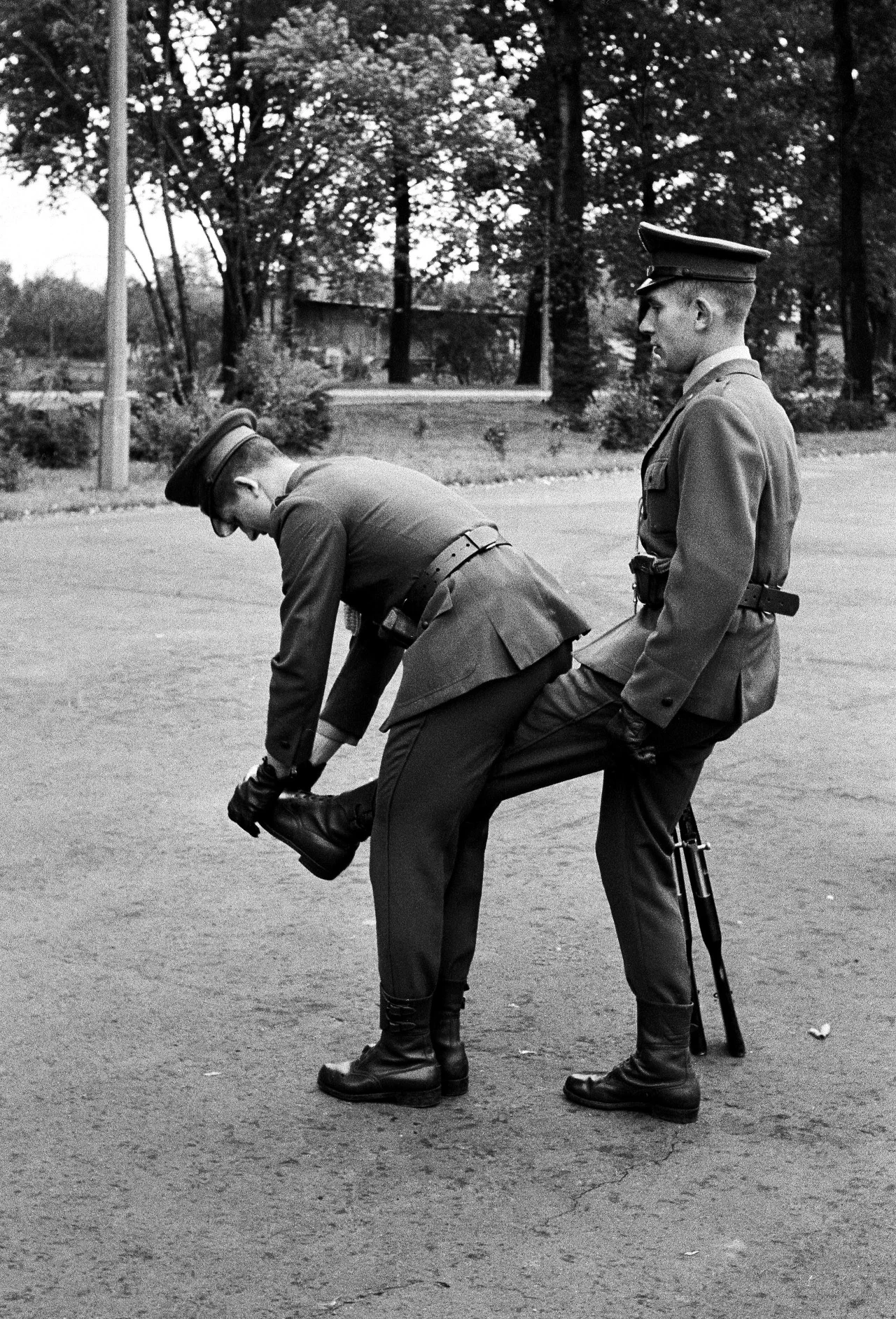 Koszary Kompanii Honorowej Ludowego Wojska Polskiego w Warszawie, lata 70.