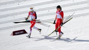 Therese Johaug (z lewej) i Justyna Kowalczyk