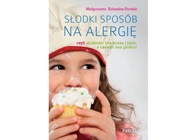 Okładka książki Małgorzaty Kalemba-Drożdż "Słodki sposób na alergię"