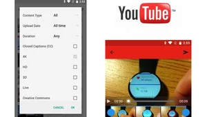 Aktualizacja YouTube - dodano filtr dla filmów 4K