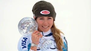 Mikaela Shiffrin z małą "Kryształową Kulą"