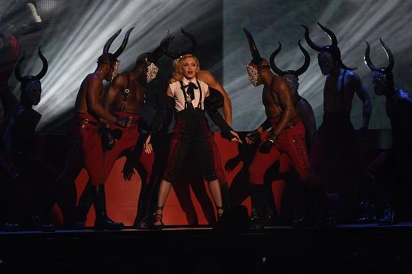Madonna na Brit Awards 2015 (fot. Gareth Cattermole)