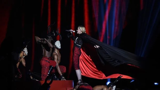 Madonna na Brit Awards 2015 (fot. Gareth Cattermole)