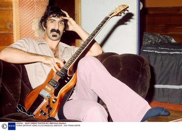 W 1971 roku w Londynie doszło do niecodziennej sytuacji. Otóż jeden z fanów Franka Zappy - Trevor Howell - zrzucił gwiazdora ze sceny. W wyniku tego incydentu muzyk złamał nogę oraz doznał obrażeń głowy. Howell tłumaczył później, że zrobił to, gdyż jego dziewczyna powiedziała, że kocha Zappę (fot. REX/Chris Skarbon)